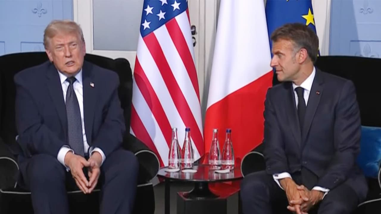 US President Donald Trump and French President Emmanuel Macron (Photo/YouTube/Élysée) US President Donald Trump and French President Emmanuel Macron (Photo/YouTube/Élysée)