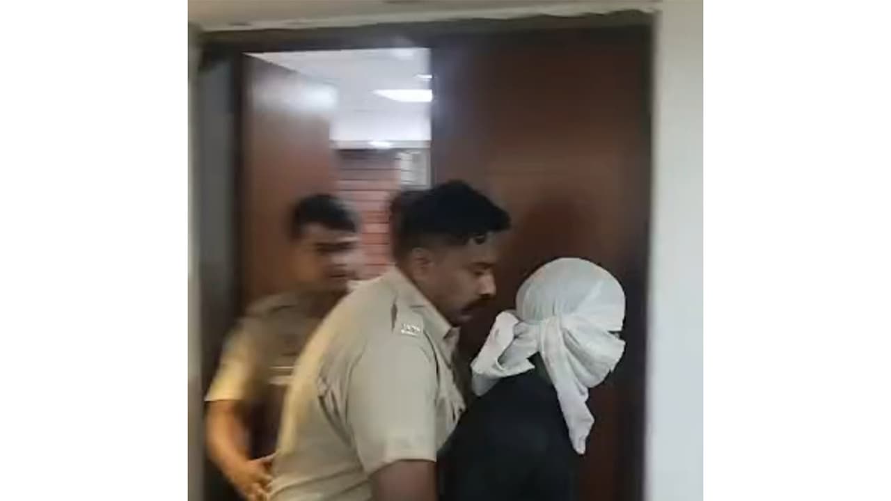 Rahul Meena, alleged accused in Police Custody (File Photo/ANI) Rahul Meena, alleged accused in Police Custody (File Photo/ANI)