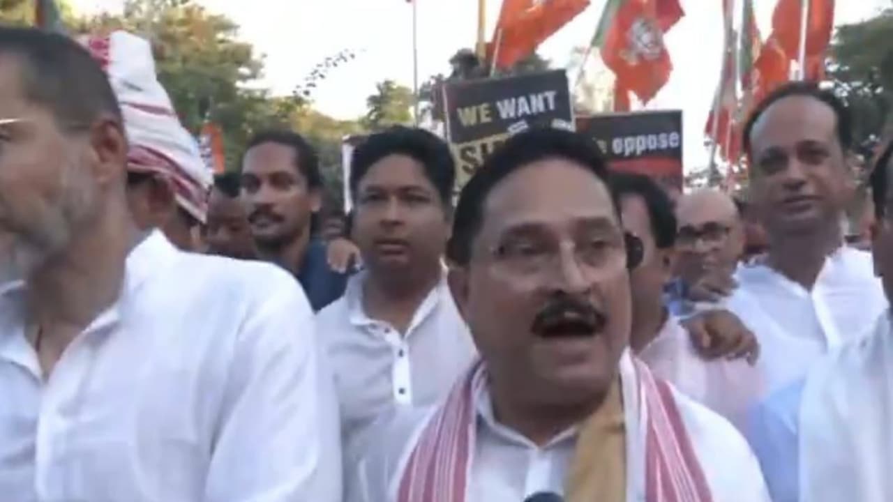 Assam BJP president Dilip Saikia (Photo/ ANI) Assam BJP president Dilip Saikia (Photo/ ANI)
