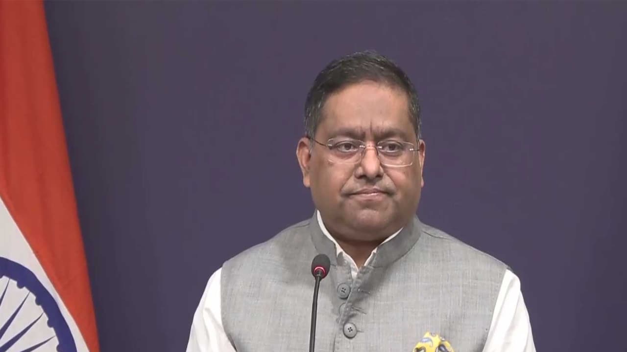 MEA spokesperson Randhir Jaiswal (Photo/ANI) MEA spokesperson Randhir Jaiswal (Photo/ANI)