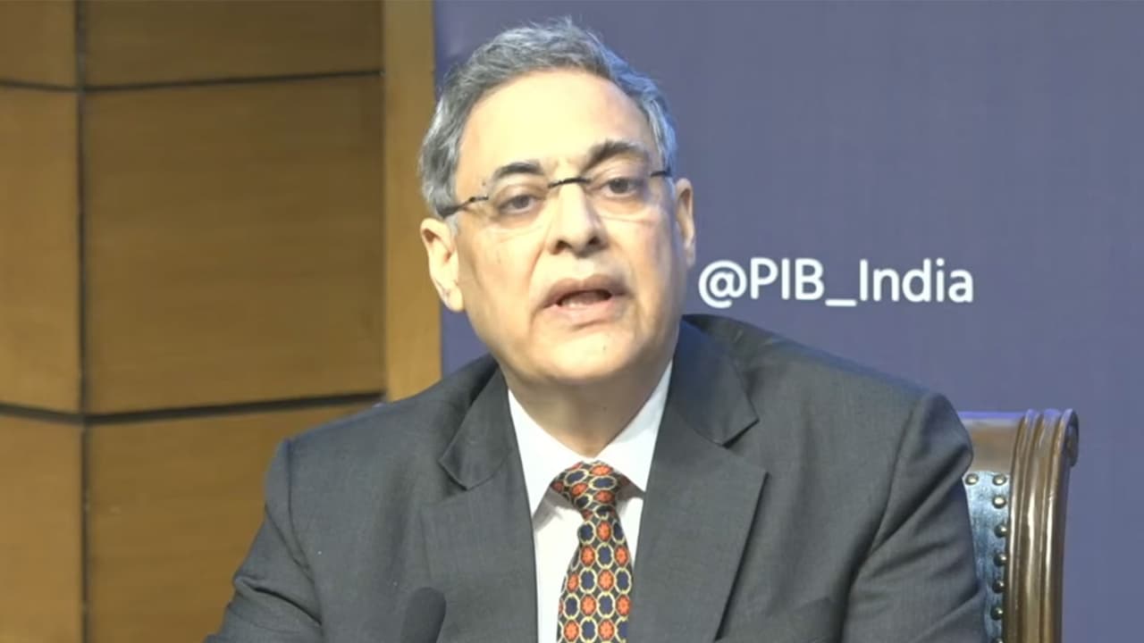 Additional Secretary (Gulf), Aseem R Mahajan (Photo/Youtube/PIBIndia) Additional Secretary (Gulf), Aseem R Mahajan (Photo/Youtube/PIBIndia)