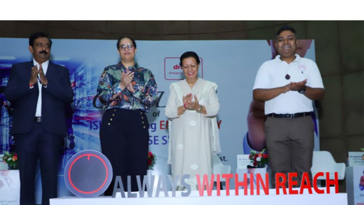 ISIC Multispeciality Hospital in Delhi launches wearable SOS device (Photo/X/@isic_healthcare) ISIC Multispeciality Hospital in Delhi launches wearable SOS device (Photo/X/@isic_healthcare)