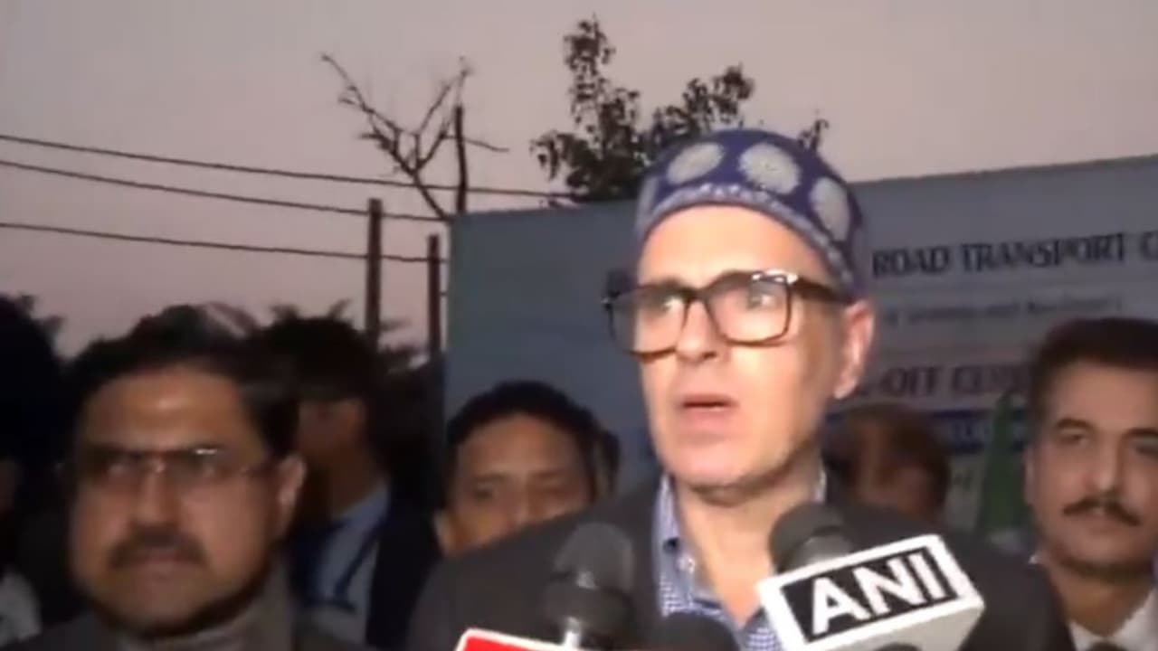 Jammu and Kashmir Chief Minister Omar Abdullah (Photo/ANI) Jammu and Kashmir Chief Minister Omar Abdullah (Photo/ANI)