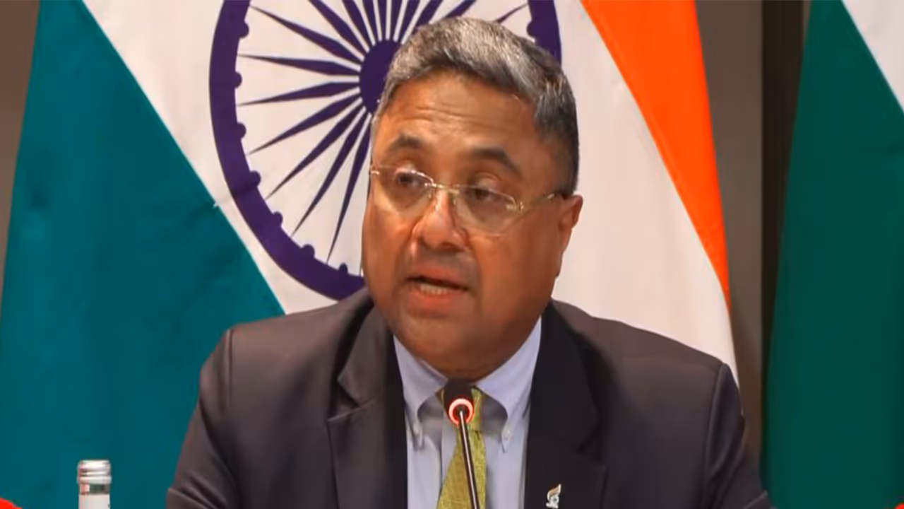 MEA Secretary (West) Sibi George (Photo/ANI) MEA Secretary (West) Sibi George (Photo/ANI)