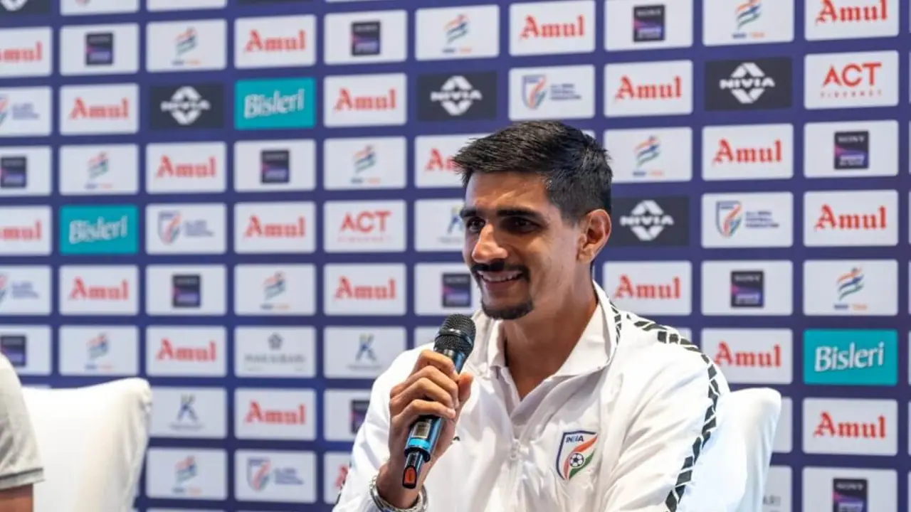 Indian goalkeeper Gurpreet Singh Sandhu (Photo: AIFF Website) Indian goalkeeper Gurpreet Singh Sandhu (Photo: AIFF Website)