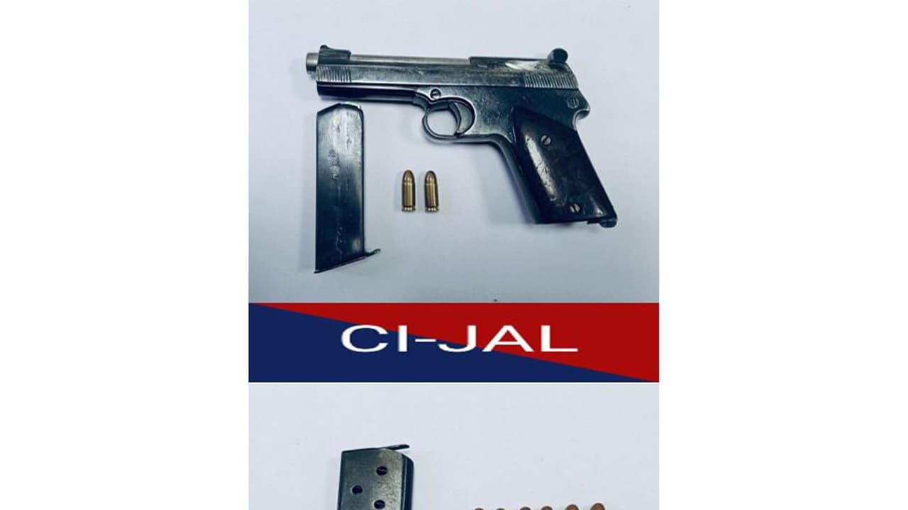 Confiscated cache of arms and explosives from the accused. (Photo/X@DGPPunjab Police) Confiscated cache of arms and explosives from the accused. (Photo/X@DGPPunjab Police)