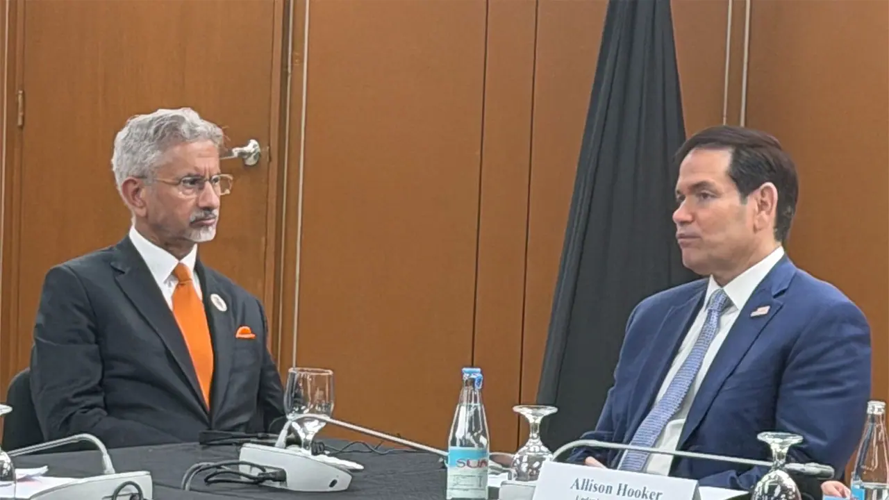External Affairs Minister S Jaishankar with US Secretary of State Marco Rubio (Photo/X@DrSJaishankar) External Affairs Minister S Jaishankar with US Secretary of State Marco Rubio (Photo/X@DrSJaishankar)