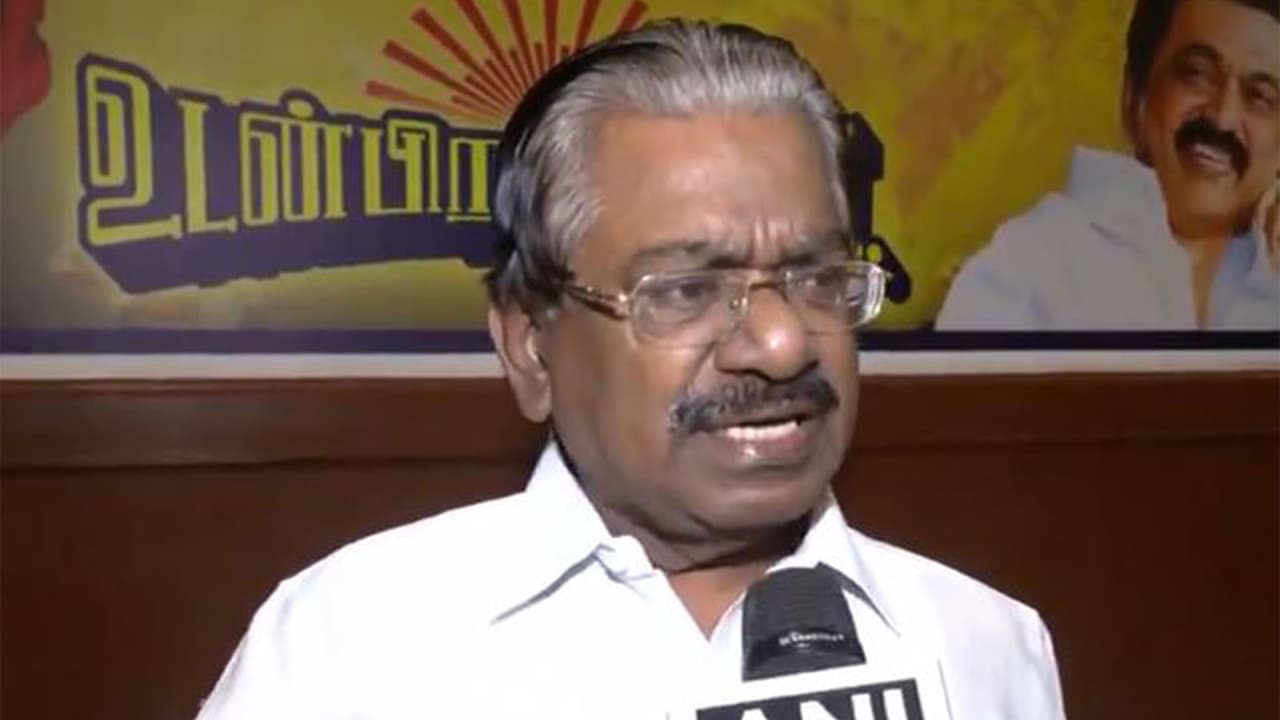 DMK Spokesperson TKS Elangovan (Photo/ANI) DMK Spokesperson TKS Elangovan (Photo/ANI)