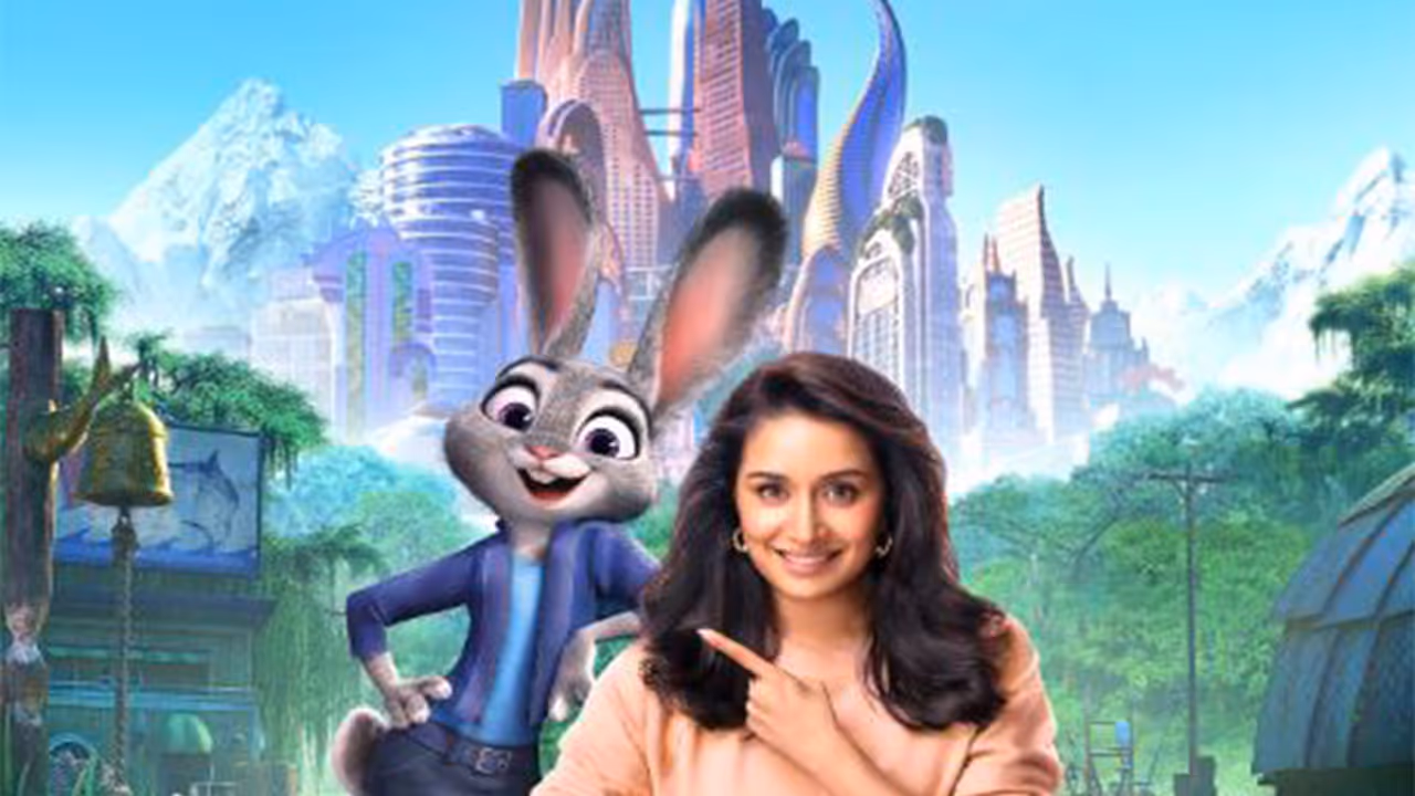 Shraddha Kapoor steps in as Judy Hopps (Photo/Instagram@disneyfilmsindia) Shraddha Kapoor steps in as Judy Hopps (Photo/Instagram@disneyfilmsindia)
