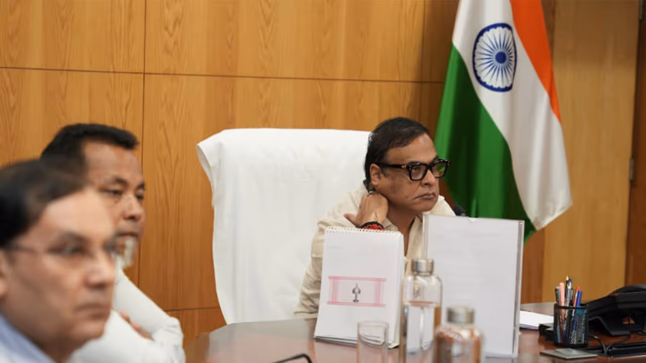 Assam Chief Minister Himanta Biswa Sarma reviewed the functioning of Assam State Transport Corporation (Photo/ANI) Assam Chief Minister Himanta Biswa Sarma reviewed the functioning of Assam State Transport Corporation (Photo/ANI)