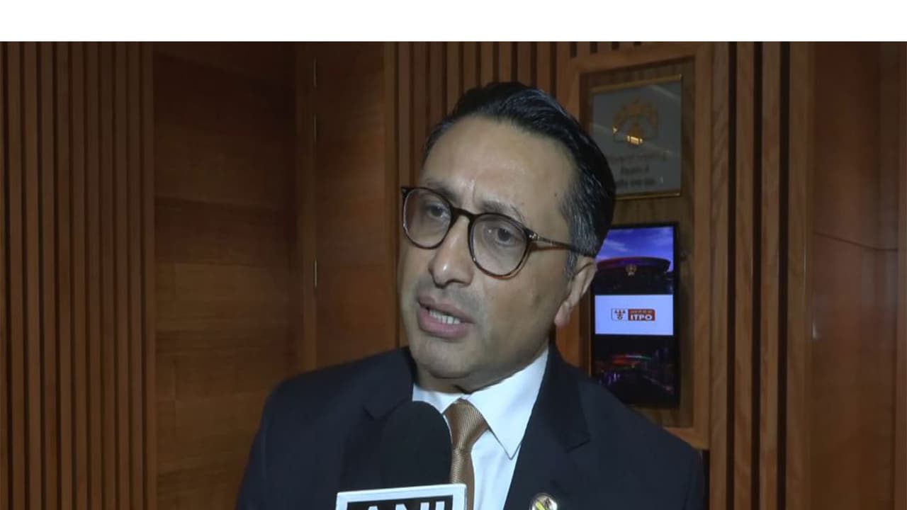 Nepalese Finance Minister Swarnim Wagle (Photo/ANI) Nepalese Finance Minister Swarnim Wagle (Photo/ANI)