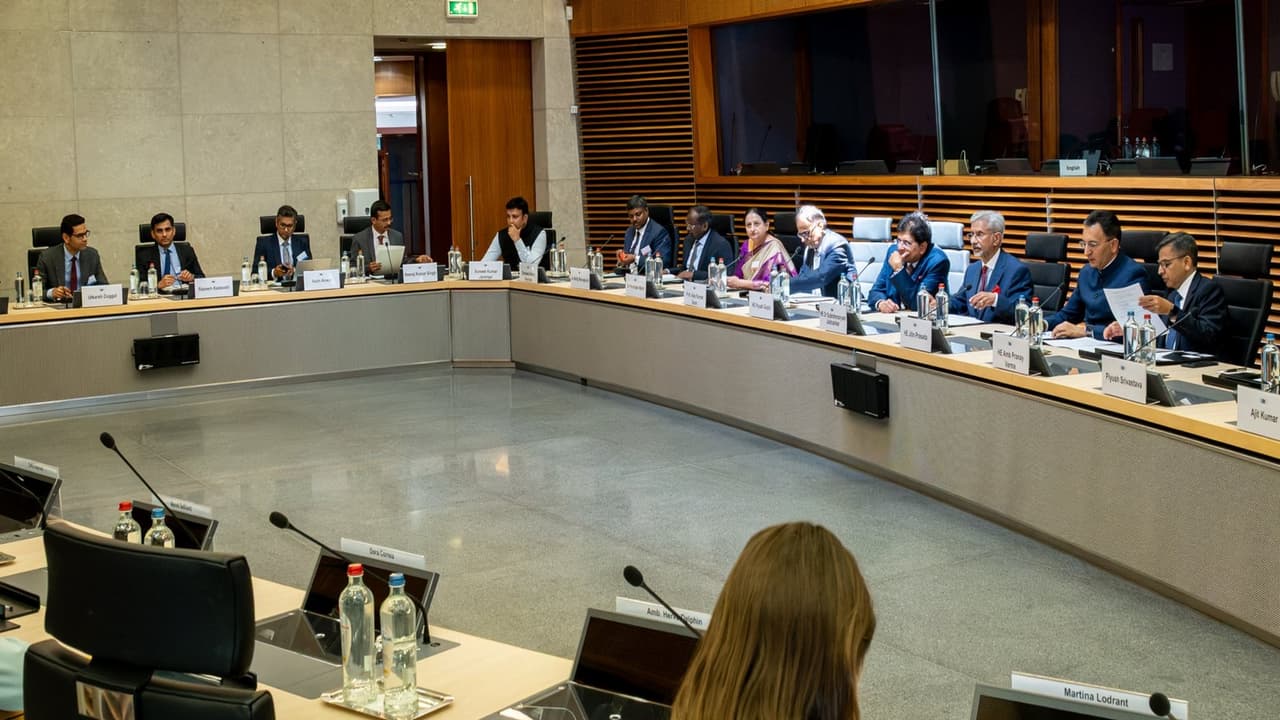 India EU Trade and Technology Council (TTC) (Photo/X@DrSJaishankar) India EU Trade and Technology Council (TTC) (Photo/X@DrSJaishankar)