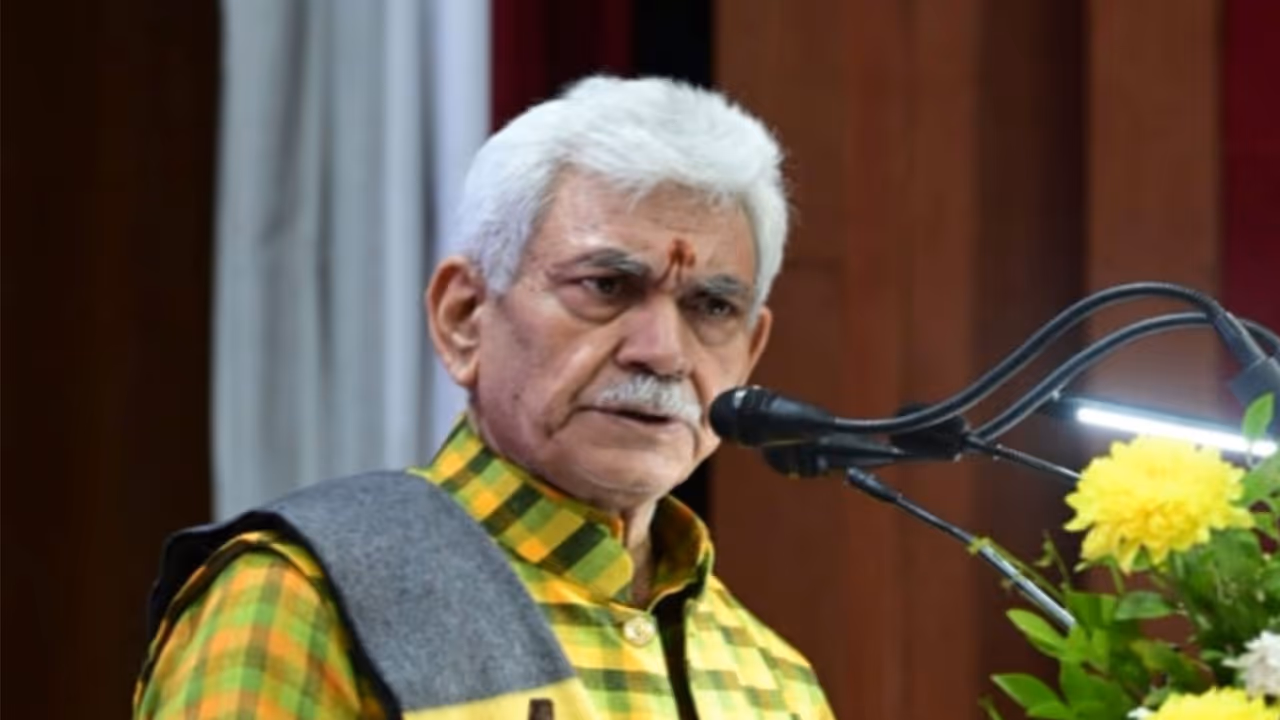 Lieutenant Governor Manoj Sinha. (Photo/ANI) Lieutenant Governor Manoj Sinha. (Photo/ANI)