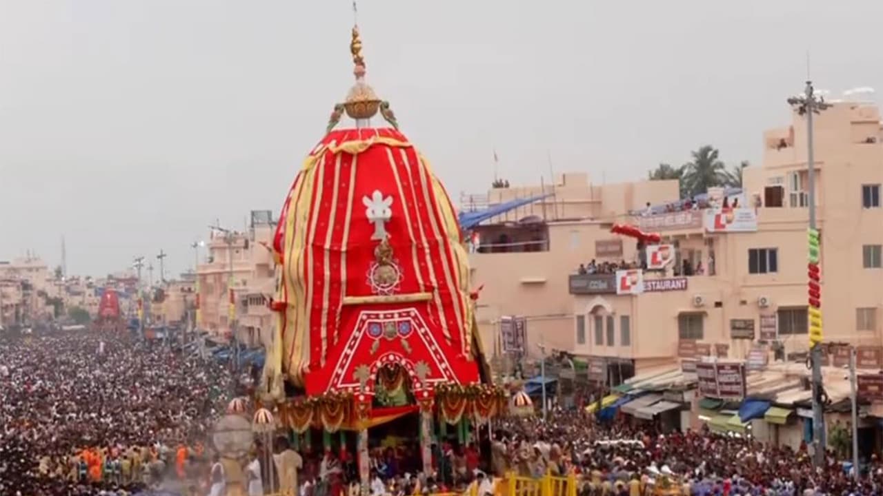 149th Lord Jagannath Rath Yatra in Odisha's Puri (Photo/ANI) 149th Lord Jagannath Rath Yatra in Odisha's Puri (Photo/ANI)