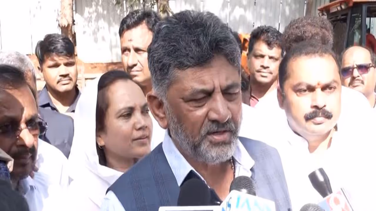 Karnataka Chief Minister designate DK Shivakumar (Photo/ANI) Karnataka Chief Minister designate DK Shivakumar (Photo/ANI)