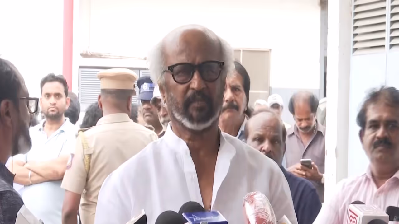 Superstar Rajinikanth (Photo/ANI)