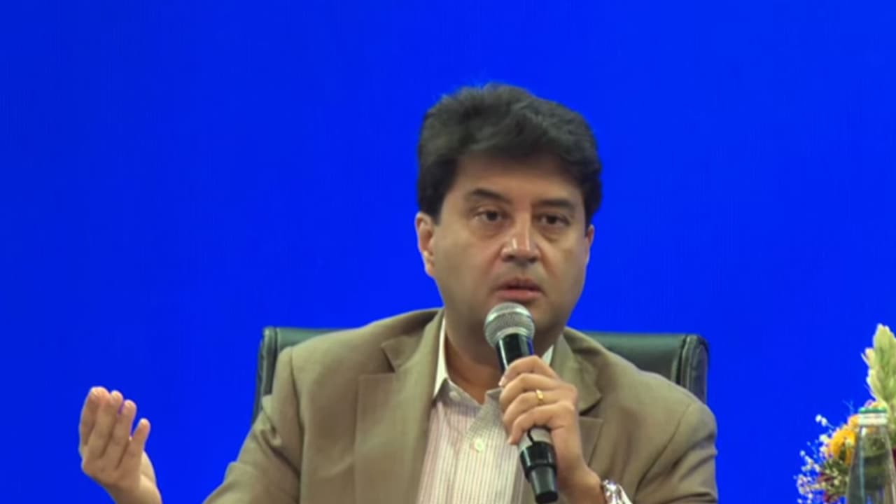 Union Minister Jyotiraditya Scindia (Photo/Youtube/India Mobile Congress) Union Minister Jyotiraditya Scindia (Photo/Youtube/India Mobile Congress)