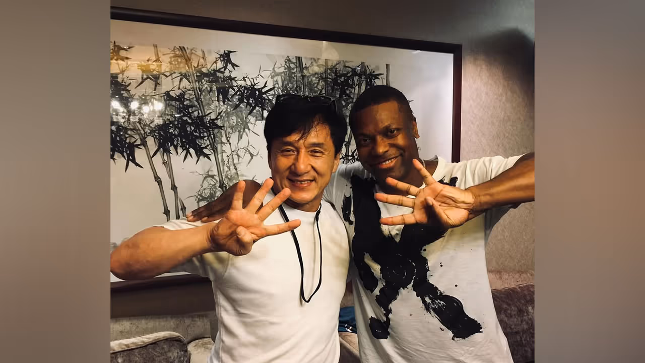 Jackie Chan, Chris Tucker (Photo/Instagram@christucker)