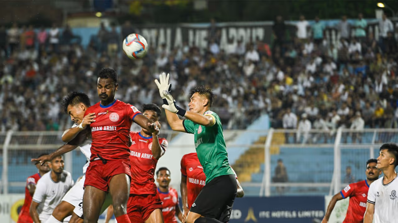 Indian Army FT seal quarter final berth (Photo/AIFF) Indian Army FT seal quarter final berth (Photo/AIFF)