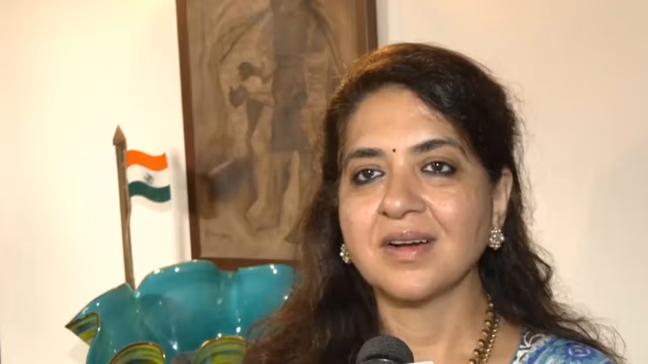Shiv Sena Spokesperson Shaina NC (Photo/ANI) Shiv Sena Spokesperson Shaina NC (Photo/ANI)