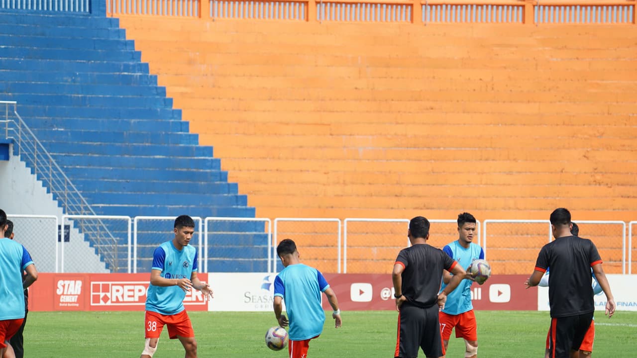 Aizawl FC players training (Photo: AIFF) Aizawl FC players training (Photo: AIFF)