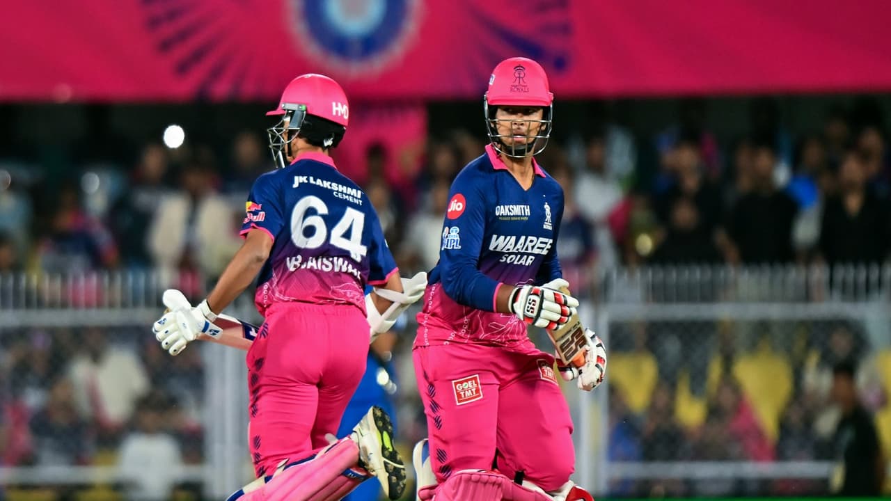 RR's Yashasvi Jaiswal (left) and Vaibhav Sooryavanshi (right) (Photo/ANI) RR's Yashasvi Jaiswal (left) and Vaibhav Sooryavanshi (right) (Photo/ANI)