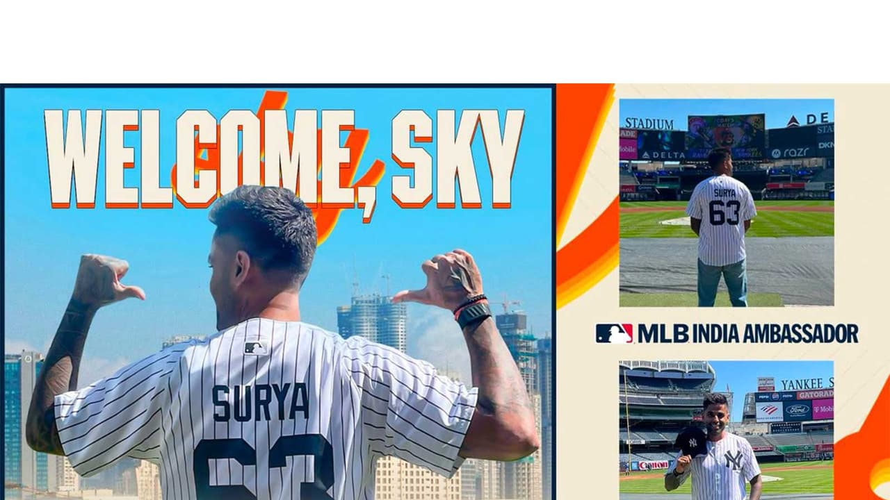 MLB ropes in Suryakumar Yadav as ambassador (Photo: MLB) MLB ropes in Suryakumar Yadav as ambassador (Photo: MLB)