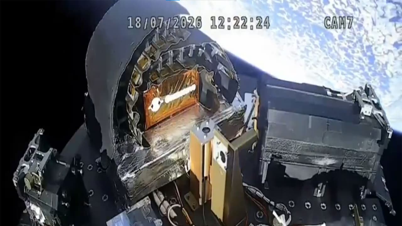 "Mission Aagaman": Skyroot's Vikram 1 reaches orbit (Photo/ANI) "Mission Aagaman": Skyroot's Vikram 1 reaches orbit (Photo/ANI)