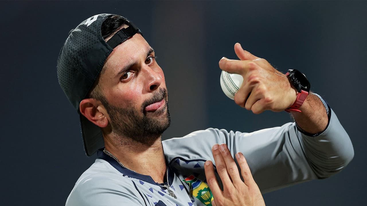 Keshav Maharaj. (Photo/ANI)