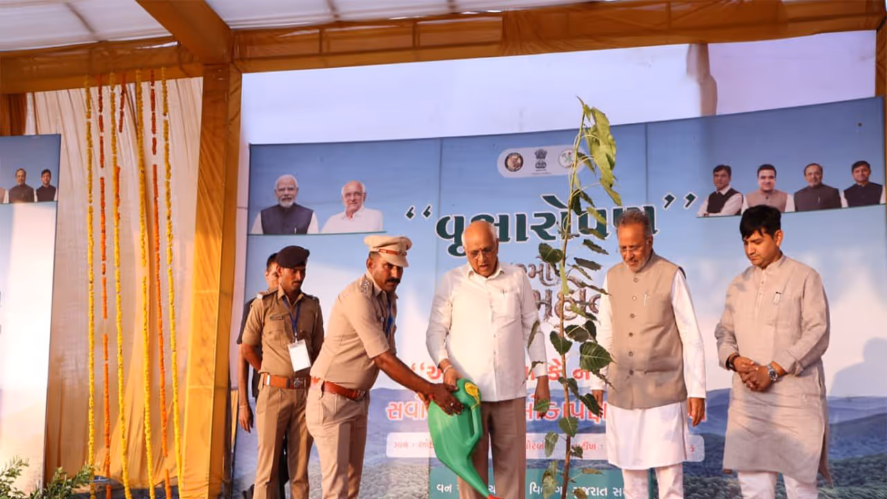 Gujarat Chief Minister Bhupendra Patel (Photo/X/@CMOGuj) Gujarat Chief Minister Bhupendra Patel (Photo/X/@CMOGuj)