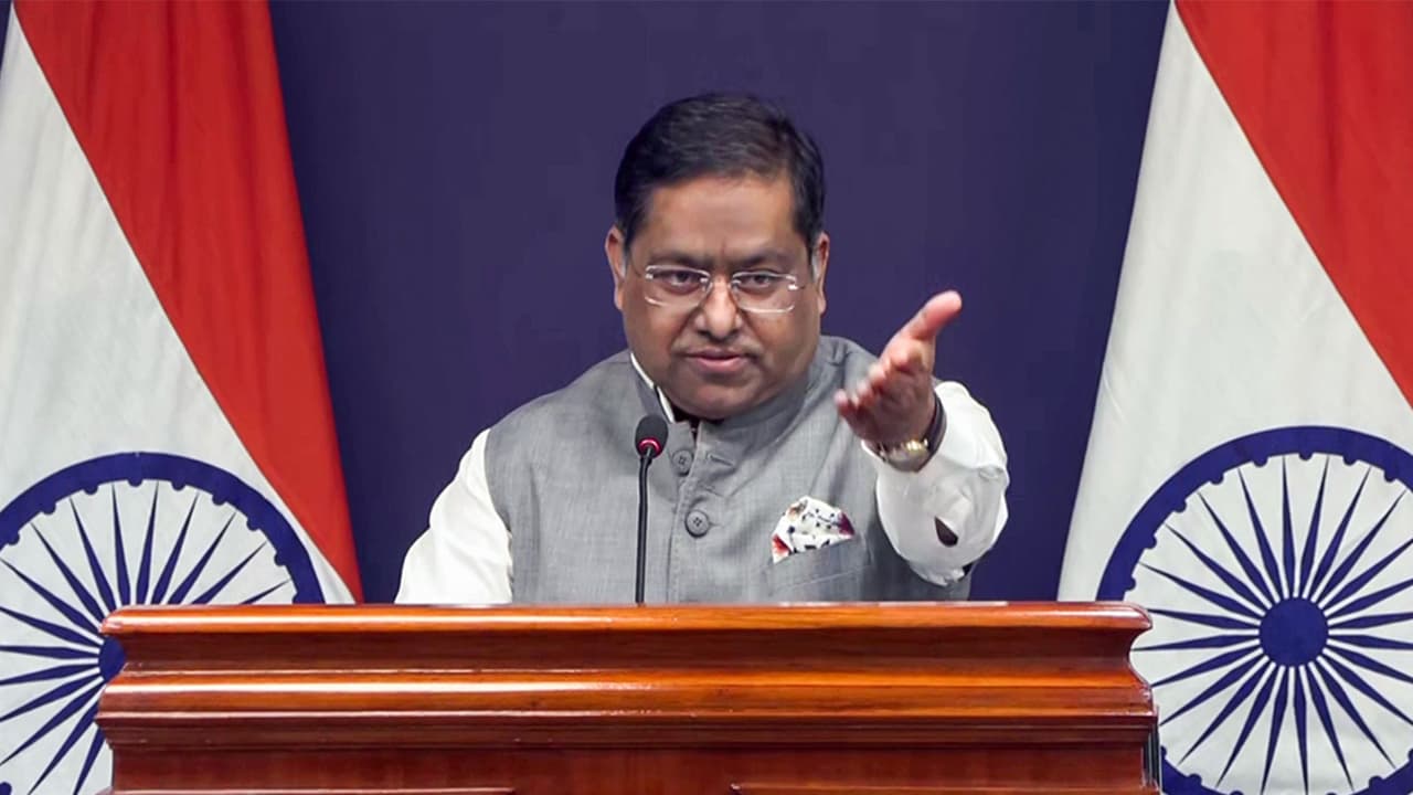 Official Spokesperson for the Ministry of External Affairs, Randhir Jaiswal (Photo/ANI) Official Spokesperson for the Ministry of External Affairs, Randhir Jaiswal (Photo/ANI)