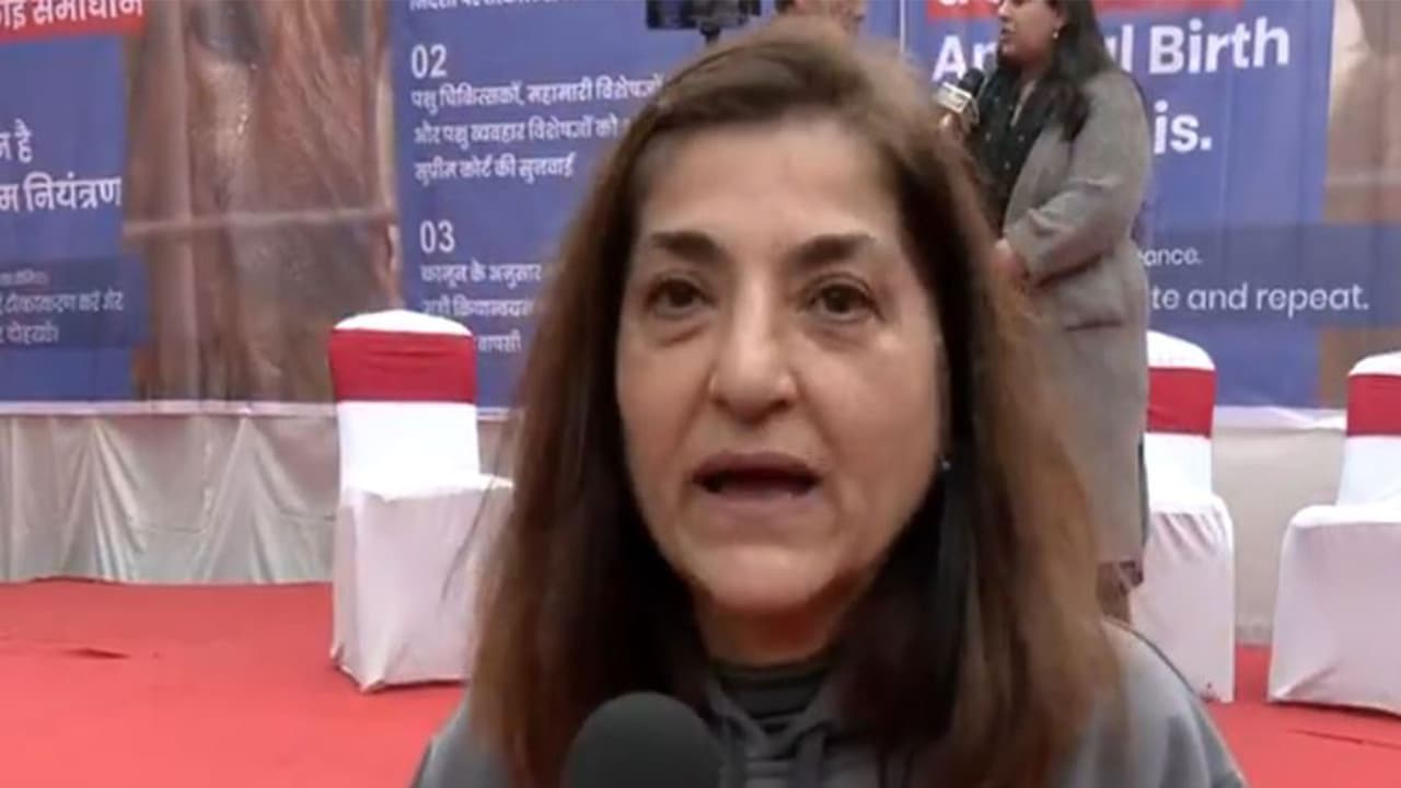 Animal rights activist Ambika Shukla (Photo/ANI) Animal rights activist Ambika Shukla (Photo/ANI)