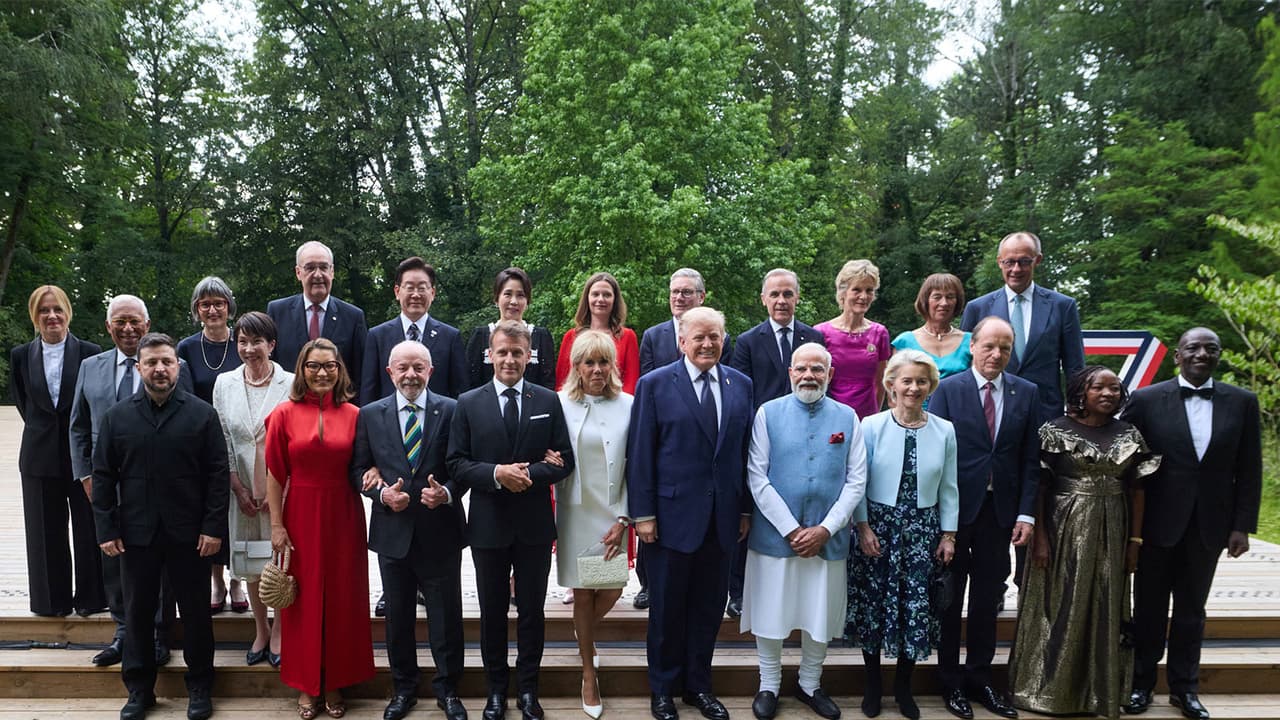 G7 Summit in France (Photo/ X@ZelenskyyUa) G7 Summit in France (Photo/ X@ZelenskyyUa)