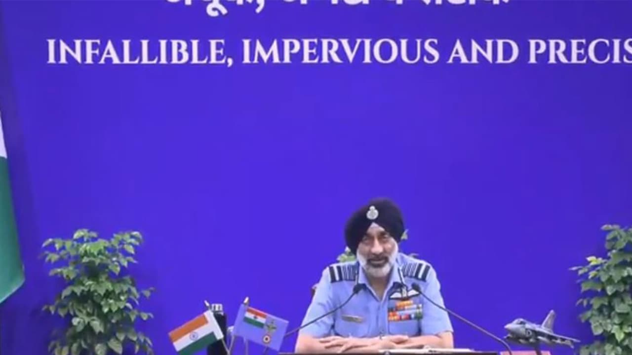 Indian Air Force Chief Air Chief Marshal Amar Preet Singh (Photo/ANI) Indian Air Force Chief Air Chief Marshal Amar Preet Singh (Photo/ANI)