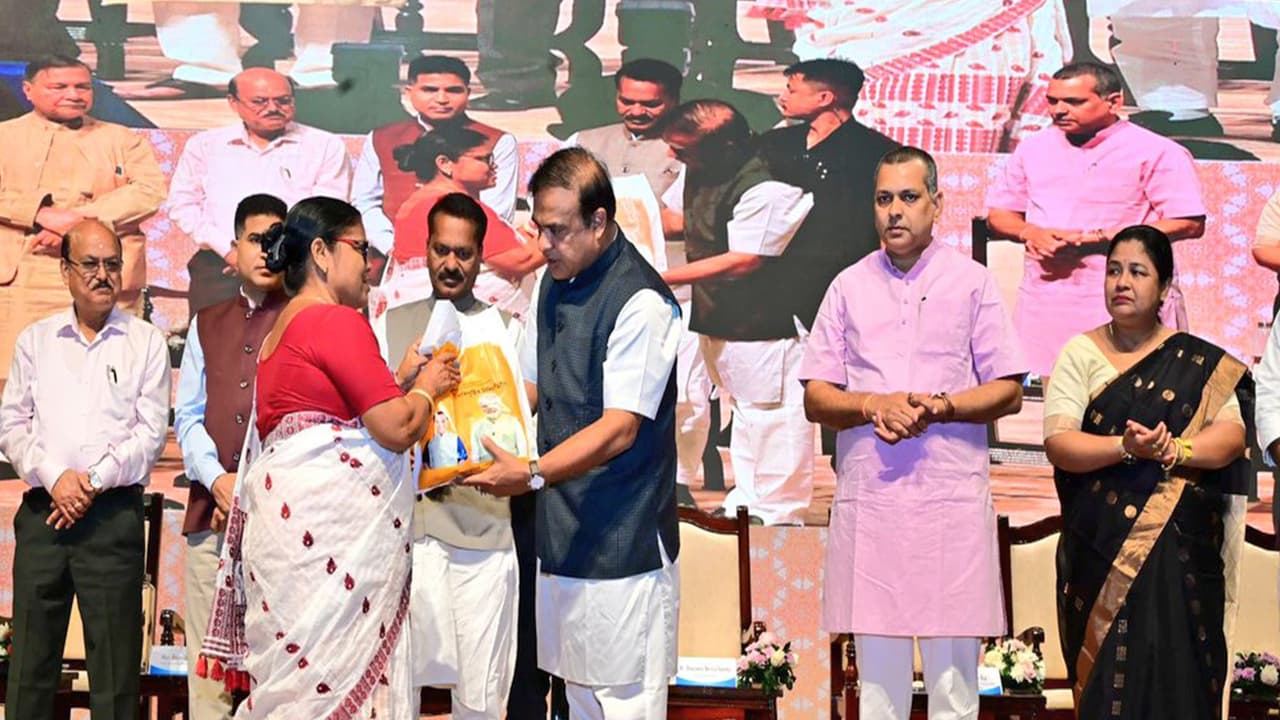 Assam CM Himanta Biswa Sarma at an event (Photo/@himantabiswa Assam CM Himanta Biswa Sarma at an event (Photo/@himantabiswa