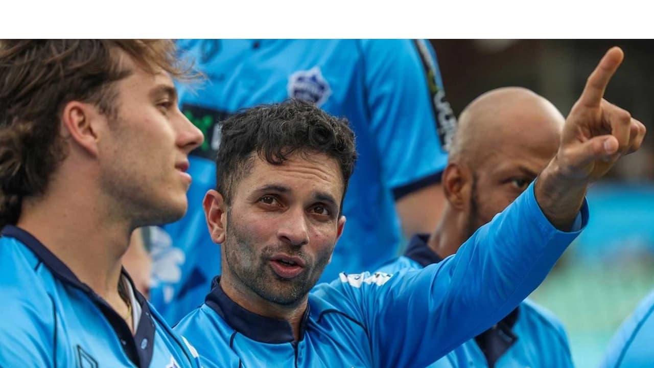 Pretoria Capitals skipper Keshav Maharaj (centre). (Photo: SA20) Pretoria Capitals skipper Keshav Maharaj (centre). (Photo: SA20)