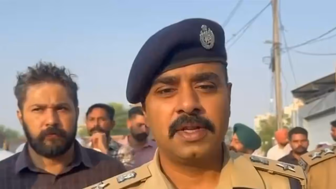 Mansa SSP Vaibhav Choudhary (Photo/ANI) Mansa SSP Vaibhav Choudhary (Photo/ANI)