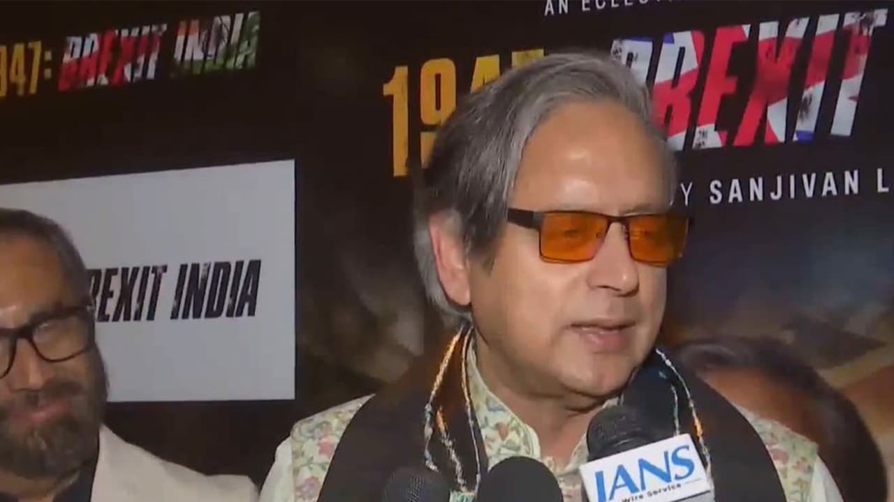 Congress MP Shashi Tharoor (Photo/ANI) Congress MP Shashi Tharoor (Photo/ANI)