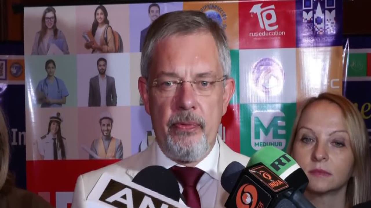 Russian Ambassador to India, Denis Alipov (Photo/ANI) Russian Ambassador to India, Denis Alipov (Photo/ANI)