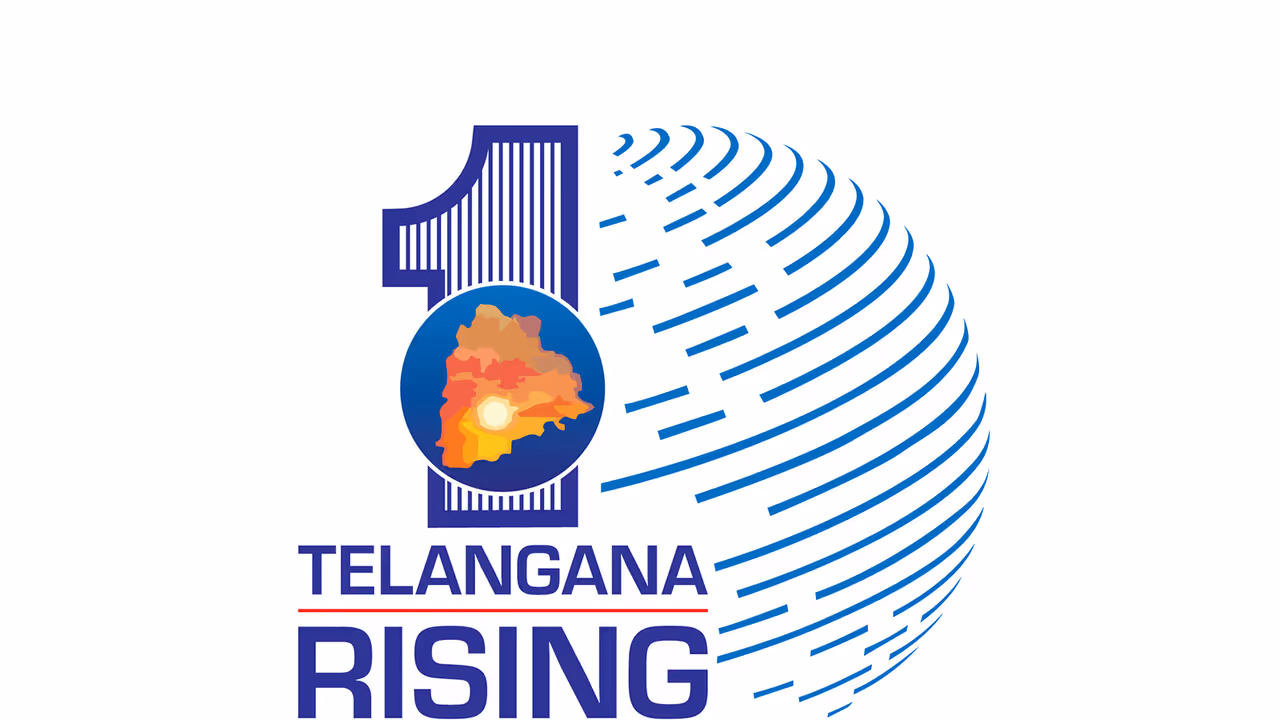 Telangana Rising Logo (Photo/Telangana Govt) Telangana Rising Logo (Photo/Telangana Govt)