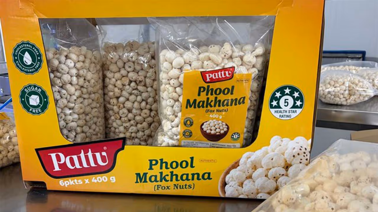 GI tagged Mithila Makhana for export (Photo/X/@PiyushGoyal) GI tagged Mithila Makhana for export (Photo/X/@PiyushGoyal)