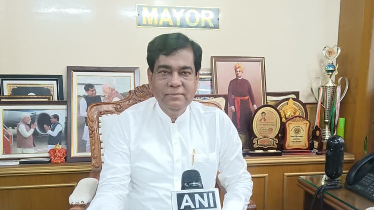 Agartala Municipal Corporation Mayor Dipak Majumder (Photo/ANI) Agartala Municipal Corporation Mayor Dipak Majumder (Photo/ANI)
