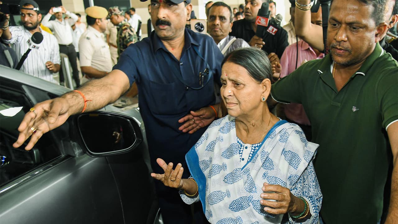 RJD leader Rabri Devi (File Photo/ANI) RJD leader Rabri Devi (File Photo/ANI)