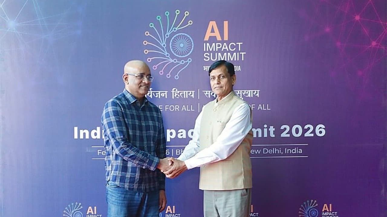 Guyana Vice President arrives in India (Photo: X@MEAIndia) Guyana Vice President arrives in India (Photo: X@MEAIndia)