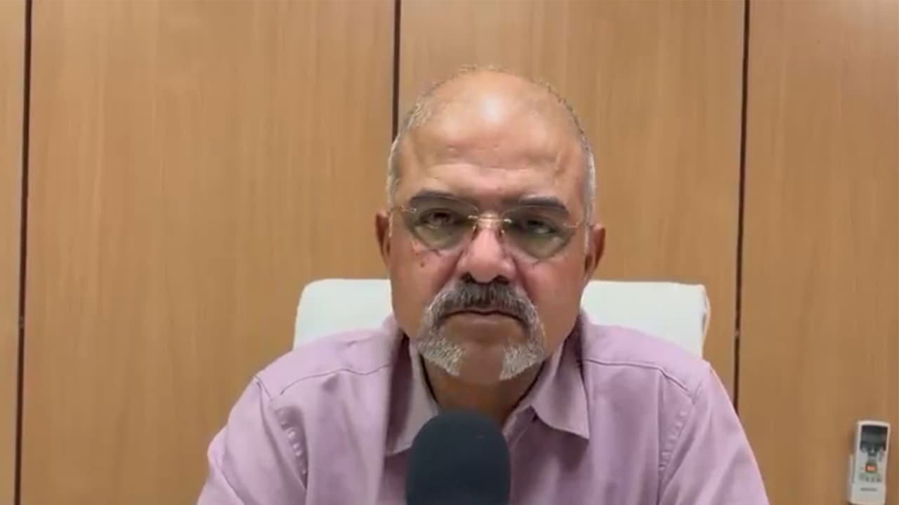 Deputy chief fire officer (CFO) Abhilash Kumar Malik (Photo/ANI) Deputy chief fire officer (CFO) Abhilash Kumar Malik (Photo/ANI)