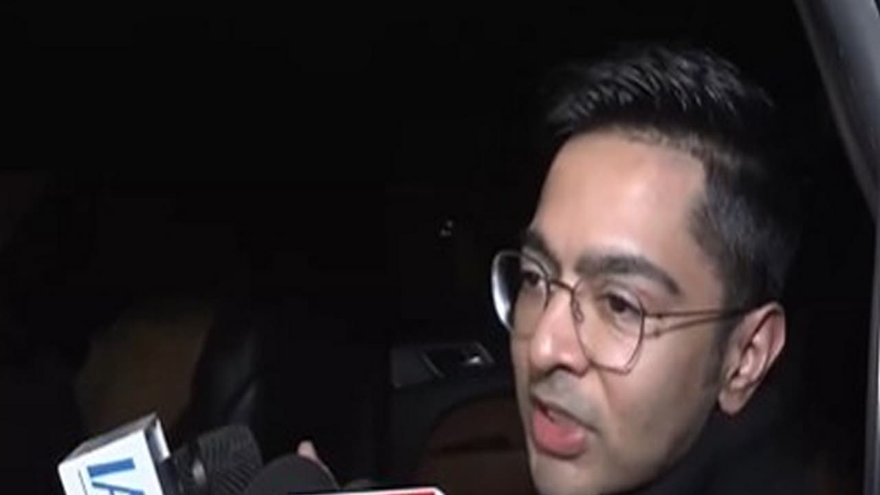 TMC MP Abhishek Banerjee in New Delhi on Tuesday. (Photo/ANI) TMC MP Abhishek Banerjee in New Delhi on Tuesday. (Photo/ANI)