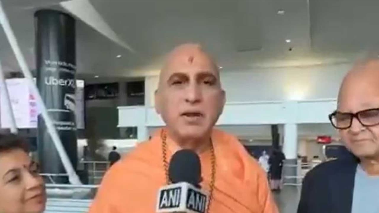 Acharya Mahamandaleshwar Shri Swami Avdheshanand Giri Ji Maharaj (Photo/ANI) Acharya Mahamandaleshwar Shri Swami Avdheshanand Giri Ji Maharaj (Photo/ANI)