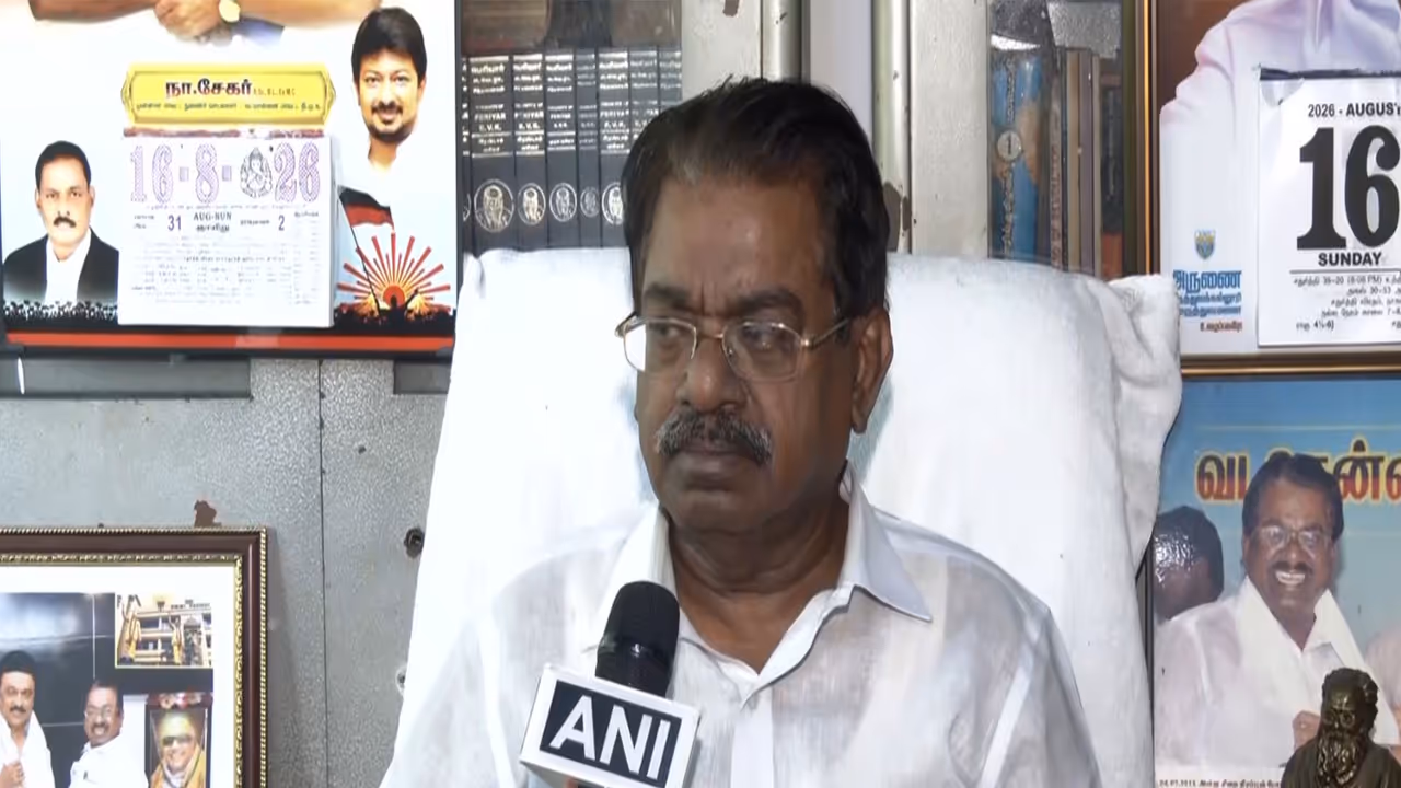 DMK spokesperson TKS Elangovan (Photo/ANI) DMK spokesperson TKS Elangovan (Photo/ANI)