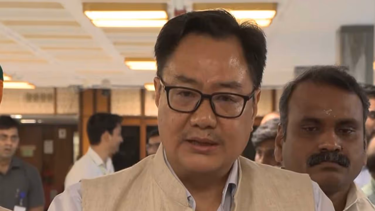 Union Parliamentary Affairs Minister Kiren Rijiju (File Photo/ANI) Union Parliamentary Affairs Minister Kiren Rijiju (File Photo/ANI)