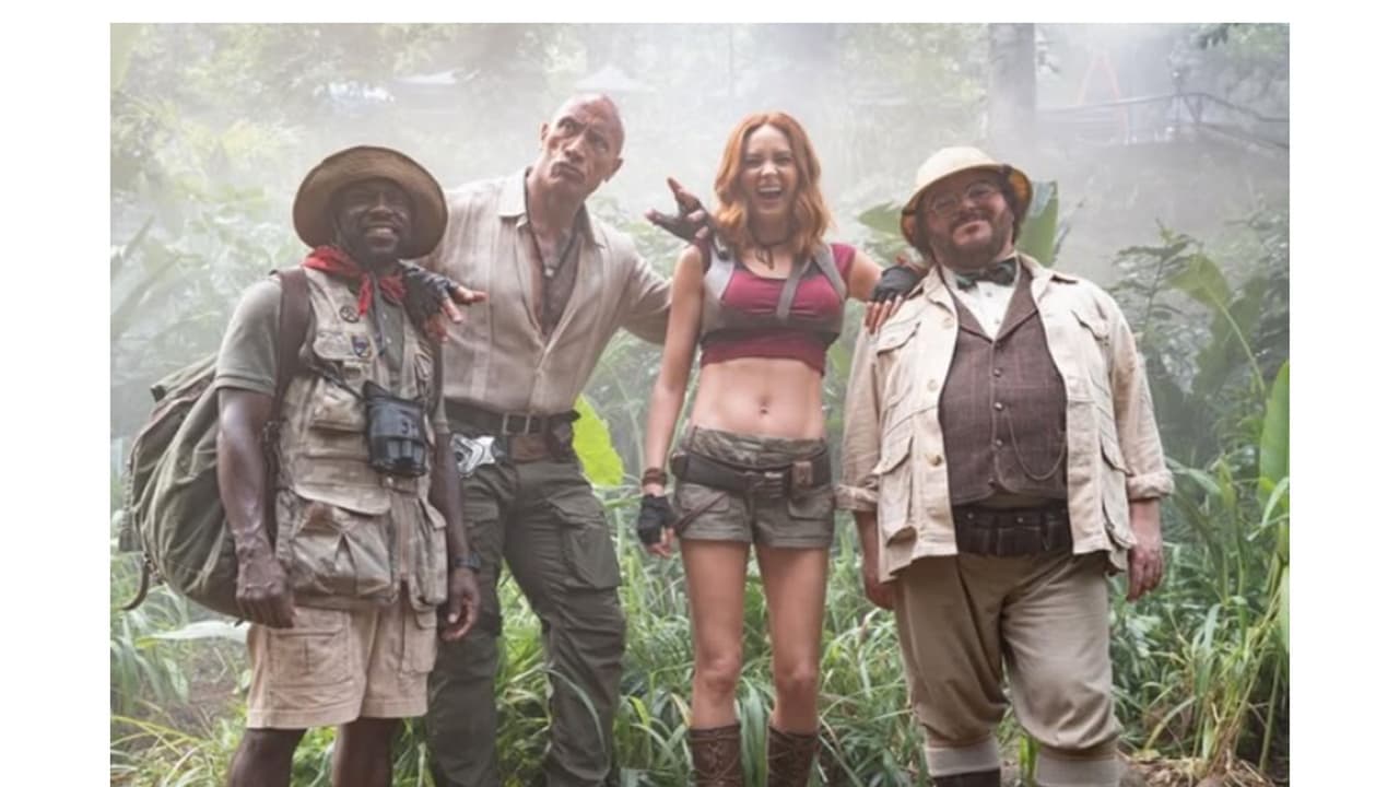 BTS from 'Jumanji' film (Photo/Instagram/@therock) BTS from 'Jumanji' film (Photo/Instagram/@therock)